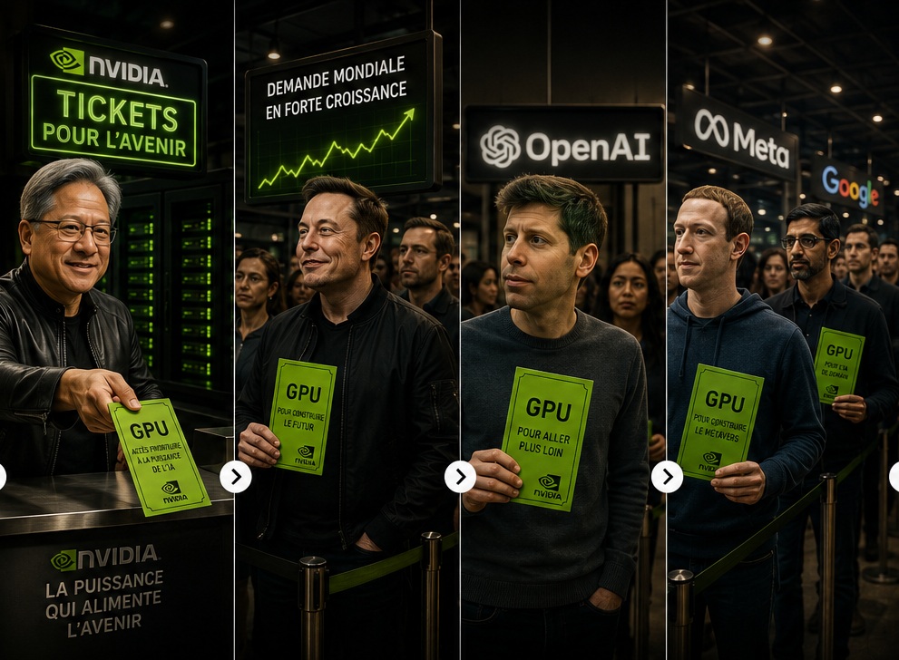 Nvidia : le carrousel de l'IA repart pour un tour